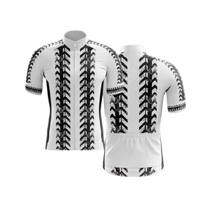 Maillot de Ciclismo Profesional de Secado Rápido para Hombre con Cremallera Completa YKK, Poliéster y Spandex, Capa Base de Compresión, Ajuste Reflectante para Ciclismo de Carretera - Product Image 1