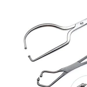 <b>Plate</b> Locking Forceps Half <b>Ring</b> Forceps with Ball Orthopedic Instrument by Dentavex - Product Image 2