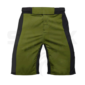 Pantalones Cortos de MMA Unisex, Diseño Personalizado, Impresión Sublimada, Elásticos, 100% Poliéster, para Entrenamiento en Gimnasio, Grappling, para Principiantes, con Logotipo Personalizado - Product Image 1