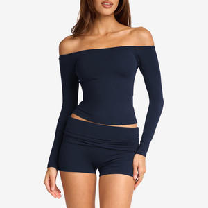 Ensemble de vêtements de sport de luxe pour femmes, 5 pièces, vente en gros : soutien-gorge de sport à dos croisé + veste de sport + short de sport + leggings de yoga - Product Image 1