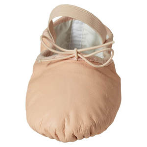 Chaussons de danse en cuir véritable sur mesure, semelle intégrale, pour filles, enfants, femmes, fabrication OEM. - Product Image 2