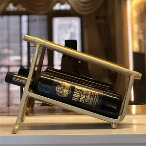 Soporte para Botellas de Vino de Metal Hecho a Mano de Calidad de Exportación, Elegante Soporte para Botellas para Cocina, Soporte para Botellas de Metal Hecho a Mano de Primera Calidad - Product Image 4