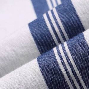 Chemise rayée pour garçons, décontractée, tissée, à boutons, manches longues, haut de mode pour jeunes, vente en gros, OEM, ODM, col classique, tissu respirant - Product Image 6