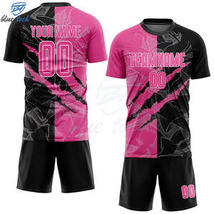 Conjunto de Uniforme de Fútbol Sublimado con Estampado Personalizado para Hombre, Pantalones Cortos Transpirables de Secado Rápido, Tallas Grandes - Product Image 2