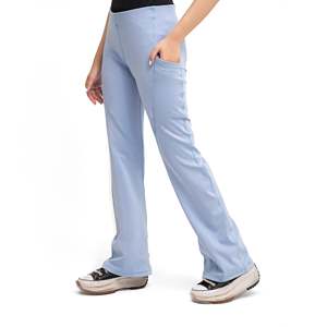 Best Selling Solid Fashion Style Women Yoga <b>Leggings</b> High Waist <b>Flared</b> Legs Yoga-Inspired <b>Flared</b> Trousers Comfortable Streetwear - Product Image 3