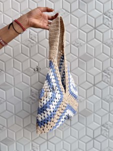 New Collection Crochet Summer Beach Straw Bags Bohemian Handmade Designer Women Shoulder Sling Bag Sea Grass <b>Square</b> Bag - Product Image 2