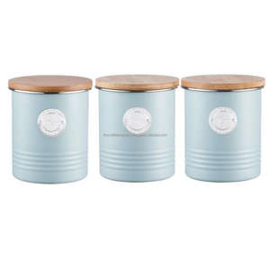 Finest Quality Multifunctional Canisters Set <b>Coffee</b> <b>Tea</b> <b>Sugar</b> Storage Metal Jars Decorative Kitchenware Storage Canister & Jars - Product Image 5
