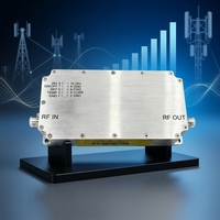Amplificateur de puissance RF large bande LDMOS haute puissance 1-30 MHz 200 W 53 dB de gain / Fabricant professionnel d'amplificateurs de puissance / Amplificateur de puissance