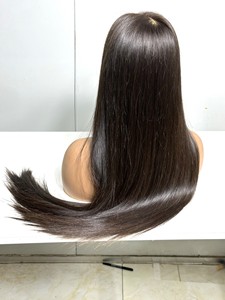 ¡Producto caliente! Trama negra Remy Hair Natural recto 100% cabello crudo Sin enredos sin desprendimiento libre gran stock listo para enviar - Product Image 6