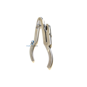 Poinçon de caoutchouc ivoire de qualité supérieure pour instrument dentaire endodontique, outil manuel en acier inoxydable pour une découpe contrôlée des trous - Product Image 2