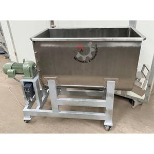 Meilleures ventes Mélangeur de poudre de café en acier inoxydable de 120 kg Source électrique Machine à assaisonnement rapide Fabriqué au Vietnam - Product Image 6