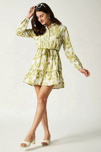 Nuevo diseño de alta calidad, vestido de encaje estampado, tejido a mano, vestido de novia para mujer, vestido de fiesta, vestido para damas, venta al por mayor. - Product Image 3