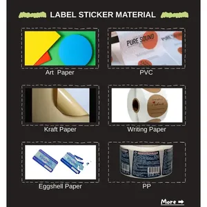 ฉลากขวดน้ำหอมกันน้ำแบบกำหนดเอง - สติกเกอร์เครื่องสำอางแบบนูนเขียนได้ - Product Image 4
