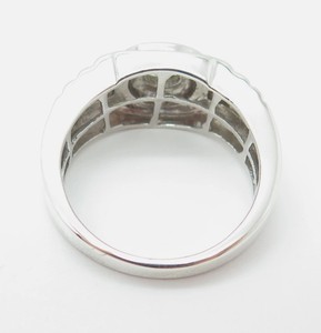 Anillo de Compromiso, Boda o Promesa, con Moissanita Tallada Redonda Brillante de 5MM, Chapado en Oro Blanco sobre Plata de Ley 925, Estilo Minimalista y Delicado - Product Image 4