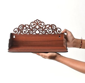 <b>Wall</b> <b>Shelf</b> for Living Room | Designer <b>Wall</b> <b>Mounted</b> <b>Shelf</b> for Home Decor Books Showpieces TV Accessories Storage - Product Image 3