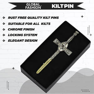 Oferta Especial: Pin Masónico Antiguo Escocés con Diseño de Cardamomo, Hecho de Metal de Alta Calidad para Kilt, Decorativo para Trajes de Tartán y Clanes - Product Image 5