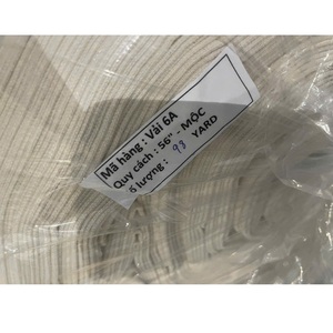 Tissu de doublure sergé léger blanc 240 GSM en polyester 65 % et coton 35 % pour accessoires, fabrication ODM/OEM au Vietnam - Product Image 3