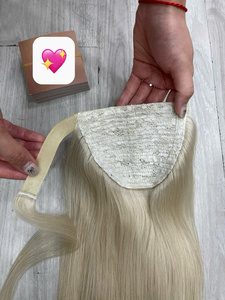 ผมต่อหางม้าแท้ 100% ทำจากผมมนุษย์เวียดนาม คุณภาพสูง - Product Image 5