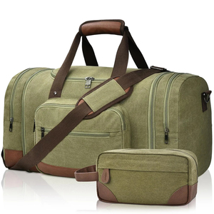 Large Capacity Lightweight Duffle Travel <b>Bag</b> with Customized Logo New Polyester Lining Zipper Closure <b>Duffel</b> <b>Bags</b> - Product Image 5