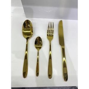 Juego de cubiertos de acero inoxidable de alta calidad con acabado espejo, 7 piezas, para suministros de restaurante, diseño moderno, personalizable. - Product Image 3