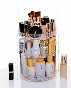 Atractivo Organizador de Maquillaje de Acrílico Transparente, Personalizado, Moderno y de Lujo, con Estantes de Almacenamiento - Product Image 2
