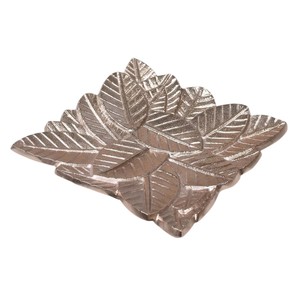 Fine Quality <b>Gold</b> Embossed Metal Handcrafted Royalcore Eco-Friendly Wedding Decorative <b>Serving</b> <b>Tray</b> with Handles - Product Image 3
