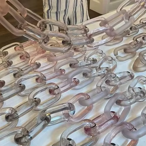 ที่แขวนผนังอะคริลิคทำมือสุดหรูศิลปะทำจากเรซินประดับด้วยแฟชั่นเรืองแสง - Product Image 6