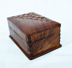 Elegant Bridal <b>Trinket</b> <b>Box</b> Romantic Keepsake Jewelry Chest Wedding Ring Jewelry <b>Box</b> Special Occasion Jewelry <b>Box</b> - Product Image 3