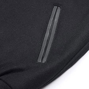 Customizable Varsity <b>Jacket</b> Baseball Letterman Premium Wool Leather <b>Canvas</b> Unisex Basketball <b>Jacket</b> Breathable Classic College - Product Image 4