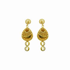 Joyería de Moda al por Mayor, Juego de Joyería Larga para Novia, Estilo Dubái, Oro Micronizado de 14K, 18K y 24K, Diseño Turco Tradicional, Oro Joyería - Product Image 6