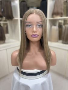 Perruques sans colle en dentelle suisse HD de 14 pouces, 100 % cheveux humains vierges, perruques frontales en dentelle de qualité supérieure avec ligne de cheveux naturelle - Product Image 2