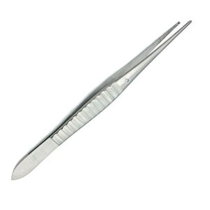 Pince à tissus Debakey de haute qualité 1x2 dents, pince à coton et pansements, instrument chirurgical par ORTHO GENIX - Product Image 1