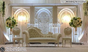 Stunning <b>Wedding</b> Stage FRP <b>Frames</b>/Panels New Arrival Back <b>Frames</b> For Outdoor & Indoor <b>Wedding</b> Events Decor At Factory Prices - Product Image 2