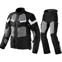 Ensemble veste et pantalon de moto pour homme, imperméable, pour la conduite en touring, équipement de protection pour l'aventure en moto