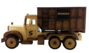 Voiture en bois vintage antique faite à la main, jouet éducatif Montessori, jouets sains pour enfants de 2 à 4 ans, fabriqué au Vietnam - Product Image 2