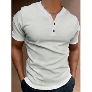 Camiseta de Alta Calidad para Hombre, 100% Algodón Premium, Talla Grande, Holgada, Lisa, con Logotipo Personalizado, Cuello Redondo, Gruesa - Product Image 4