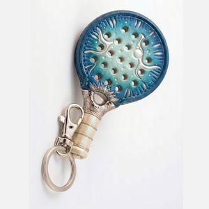 Llavero de Goma Resistente con Forma de Raqueta de Pádel, con Tamaño Personalizado y Logotipo Personalizado - Artículos Deportivos con Relieve 3D, Nueva Llegada, Servicio OEM - Product Image 1