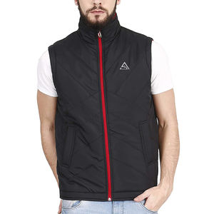 Chaleco Acolchado Ligero para Hombre, Ropa de Invierno, Chaleco con Capucha de Alta Calidad, Transpirable, Reversible, Estilo Casual - Product Image 1