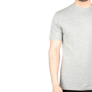 T-shirt Homme Slim Fit Col Rond Manches Courtes Décontracté Personnalisé Vente en Gros Maillot Jersey Vêtement Quotidien Fabricant Fournisseur OEM Basique - Product Image 6