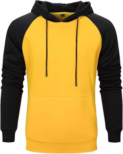 Sweats à capuche confortables pour hommes, sweats à capuche unis avec logo et couleurs personnalisables, vente en gros - Product Image 2