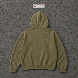 Olive <b>Zip</b> <b>Up</b> <b>Hoodie</b> Wake <b>Up</b> <b>Graphic</b> Print Streetwear Mens Full Zipper Hooded Sweatshirt Casual Urban Fashion Wear Letter Print - Product Image 6