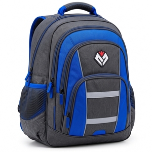 Mochila escolar resistente al agua, diseño moderno, adecuada para útiles escolares, libros y actividades al aire libre. - Product Image 1