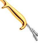 Breast Retractor C Circular Breast Retractor Insulated With Fiber <b>Optic</b> Plastic Surgery - Product Image 3