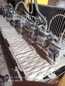 รูปปั้นปลาแกะสลักด้วยมือทำจากไม้เป็นมิตรกับสิ่งแวดล้อมสำหรับการตกแต่งภายในและการค้าปลีก - Product Image 4