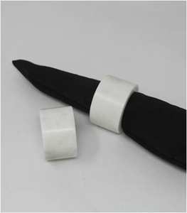 Anneaux de serviette modernes en cristal de luxe, incrustés, irisés, durables, écologiques, élégants, pour mariage, banquet, hôtel, complexe hôtelier, événements - Product Image 5