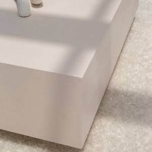 โต๊ะกาแฟไมโครคอนกรีตสีครีมไอวอรี่ รุ่นแวนดาน่า แอสตร้า ฟลักซ์ สำหรับตกแต่งห้องนั่งเล่นสไตล์โมเดิร์น - Product Image 2