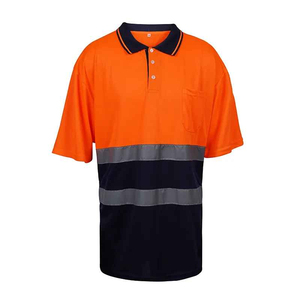 Camiseta Polo de Seguridad Reflectante de Alta Visibilidad para Hombres y Mujeres, Uniforme Industrial para la Construcción - Product Image 1