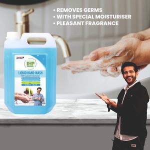 Mousse riche au parfum frais 5L, savon liquide pour les mains au parfum océan bleu frais pour hôpitaux, hôtels et bureaux, nettoie les mains et tue les germes - Product Image 4