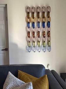 Chaîne murale décorative en résine écologique lavable de qualité supérieure, personnalisable toutes tailles et couleurs, artisanat fait main pour la décoration intérieure - Product Image 4