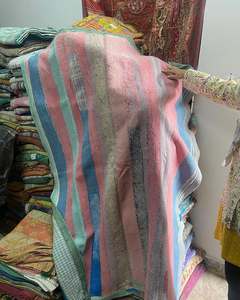 Traditional Cotton Kantha <b>Quilt</b> Vintage Kantha Blanket <b>Handmade</b> Wholesale Vintage Lot Queen king Wholesale - Product Image 2